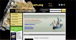 Desktop Screenshot of mineralexpert.org