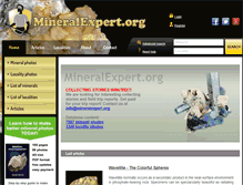 Tablet Screenshot of mineralexpert.org